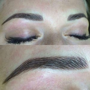 Feather touch brows training